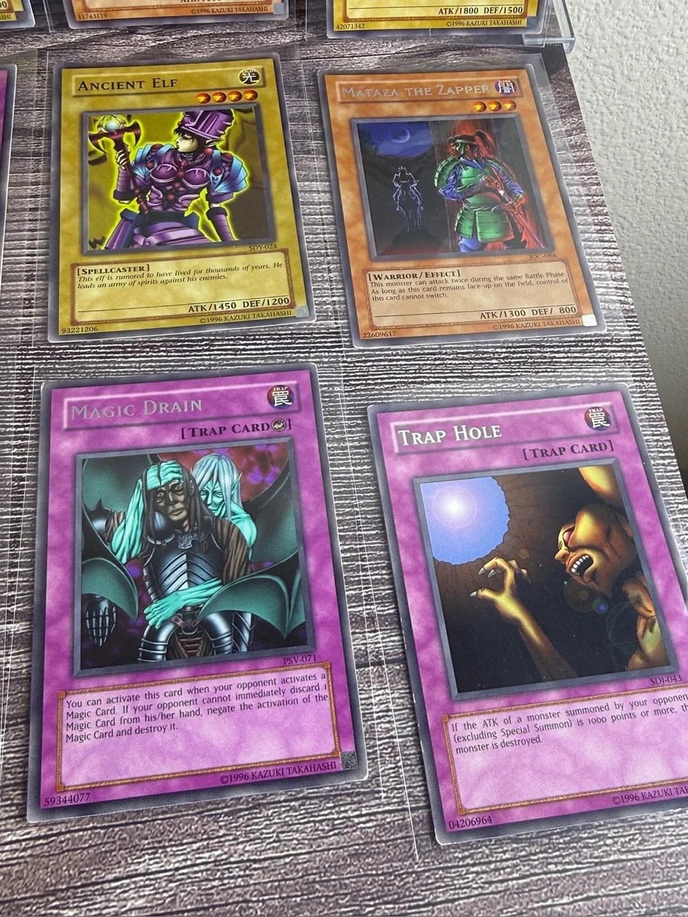 Vintage YuGiOh Lot of 19 Cards – Mixed Monsters/Spells/Traps 1996–2004